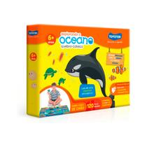Quebra-cabeça grandão 120 peças explorando o oceano - toyster 2666 Quebra-cabeça grandão 120 peças explorando o oceano - toyster 2666