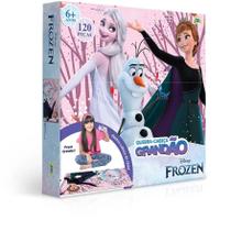 Quebra-Cabeça Grandão 120 Peças Frozen - Toyster 002868 Quebra-Cabeça Grandão 120 Peças Frozen - Toyster 002868