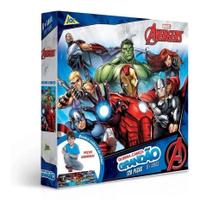 Quebra-Cabeça Grandão 120 Peças - Os Vingadores
