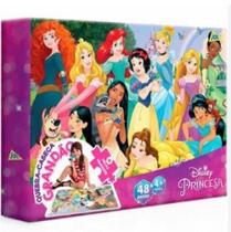 Quebra cabeça grandao 48 pc princesa 2405