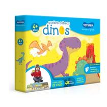 Quebra-cabeça Grandão 48 peças Dinos -Toyster Quebra-cabeça Grandão 48 peças Dinos -Toyster