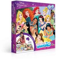 Quebra-Cabeça Grandão 48 Peças Princesas - Toyster 002405