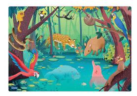 Quebra cabeça grandão - animais da amazonia 48pcs Quebra cabeça grandão - animais da amazonia 48pcs