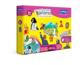 Quebra Cabeça Grandão História Da Humanidade 120 Peças Toyster 002915