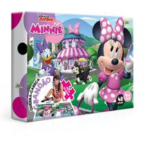 Quebra Cabeça Grandão Minnie Disney 48 Peças 4+