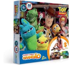 Quebra-cabeça Grandão Toy Story 4 Infantil 48 Peças Toyster