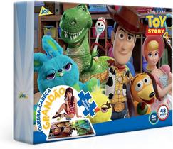 Quebra cabeça grandao toy story 48 peças toyster