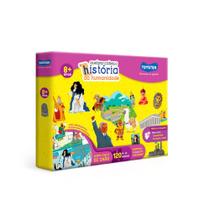 Quebra-Cabeça Grandão120 peças História da Humanidade Quebra-Cabeça Grandão120 peças História da Humanidade
