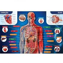 Quebra cabeça Grow - Corpo Humano - 200 peças Quebra cabeça Grow - Corpo Humano - 200 peças