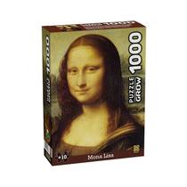 Quebra-Cabeça Grow Monalisa com 1000 Peças Ref. 03089 Quebra-Cabeça Grow Monalisa com 1000 Peças Ref. 03089