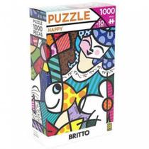 Quebra-Cabeça Happy 1000 Peças Romero Britto - Grow 03947