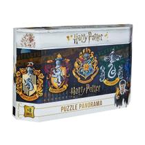 Quebra-Cabeça Harry Potter Casas Hogwarts 350 Peças - Grow