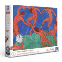 Quebra Cabeça Henri Matisse - A Dança 500 Peças Game Office - Toyster