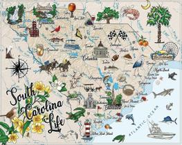Quebra-cabeça Heritage South Carolina Life 1000 peças