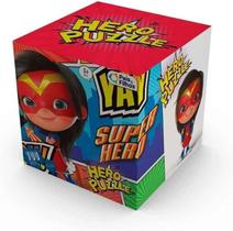 Quebra - Cabeça Heroína 100 Pçs - Cubo