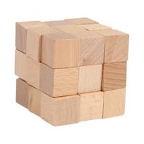 Quebra-Cabeça Hexagonal De Madeira Tangram Kong Ming Lu Ban Brinquedo Intelectual Para Crianças