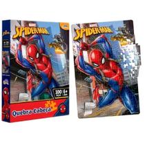 Quebra cabeca homem aranha 100 pcs - toyster