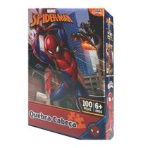 Quebra Cabeça Homem Aranha 100 Peças Toyster 8013