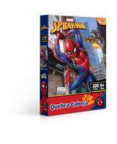 Quebra cabeça homem aranha 100 peças toyster