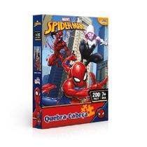 Quebra-Cabeça Homem Aranha 200 peças - Toyster Quebra-Cabeça Homem Aranha 200 peças - Toyster
