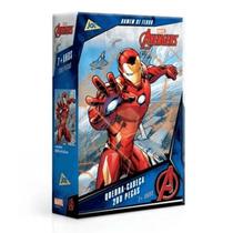 Quebra-Cabeça Homem de Ferro Os Vingadores 200 Peças Marvel