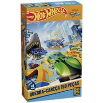 Quebra-Cabeça Hot Wheels - 150 Peças - Grow