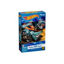 Quebra cabeça hotwheels 60 peças - grow 04169