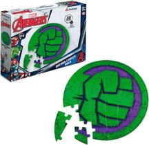 Quebra-Cabeça Hulk Marvel Avengers 30 Peças