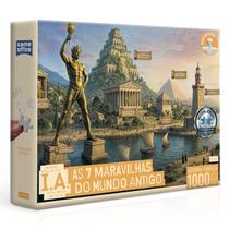 Quebra Cabeça I.A As 7 Maravilhas Do Mundo Antigo 1000Pçs Quebra Cabeça I.A As 7 Maravilhas Do Mundo Antigo 1000Pçs