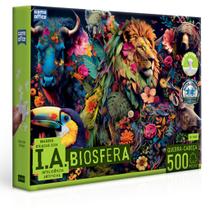 Quebra Cabeça I. A. Biosfera 500 Peças Game Office 3120 Toyster