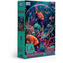 Quebra-cabeça IA Oceano Cintilante 500 Peças Nano Toyster Brinquedos Quebra-cabeça IA Oceano Cintilante 500 Peças Nano Toyster Brinquedos