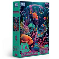 Quebra cabeca ia oceano cintilante 500 pecas toyster