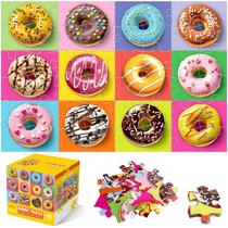 Quebra-cabeça IFLOVE Jumbo de Chão 48 peças Donuts Coloridos 89x61cm Quebra-cabeça IFLOVE Jumbo de Chão 48 peças Donuts Coloridos 89x61cm