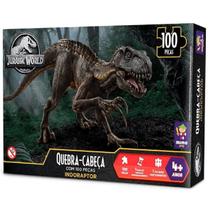 Quebra Cabeça Indoraptor 100 Peças Jurassic World 2068 Quebra Cabeça Indoraptor 100 Peças Jurassic World 2068