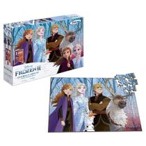 Quebra-Cabeça Infantil - 100 Peças - Madeira - Frozen 2 - Xalingo Quebra-Cabeça Infantil - 100 Peças - Madeira - Frozen 2 - Xalingo
