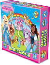 Quebra Cabeça infantil 200 Pçs sonho de princesa - GGB BRINQUEDOS