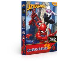 Quebra Cabeça Infantil 200 Peças Homem Aranha - Toyster Quebra Cabeça Infantil 200 Peças Homem Aranha - Toyster