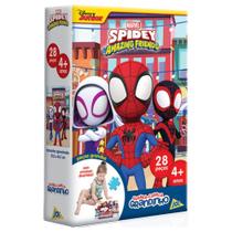 Quebra-Cabeça Infantil 28 Peças Spidey e His Amazing Friends Grandinho - Toyster Brinquedos Quebra-Cabeça Infantil 28 Peças Spidey e His Amazing Friends Grandinho - Toyster Brinquedos