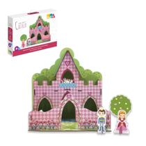 Quebra Cabeça Infantil 3d Castelo Princesas Brinquedo Mdf Quebra Cabeça Infantil 3d Castelo Princesas Brinquedo Mdf