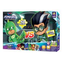 Quebra-cabeca Infantil 48 Peças Gigante Lagartixo PJ Mask Mimo Toys - 2505