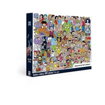 Quebra Cabeça infantil 500 Peças Turma Da Mônica personagens Cebolinha Cascão Magali Toyster puzzle Quebra Cabeça infantil 500 Peças Turma Da Mônica personagens Cebolinha Cascão Magali Toyster puzzle