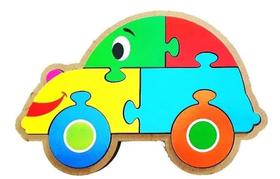 Quebra Cabeça Infantil 7 Peças FUSCA