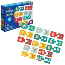 Quebra Cabeça Infantil Aprendendo Números em Libras