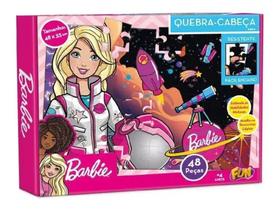 Quebra Cabeça Infantil - Barbie Astronauta 48 Peças - Fun