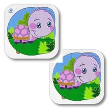 Quebra-Cabeça Infantil Bebê Tartaruguinha: As primeiras descobertas no mar!