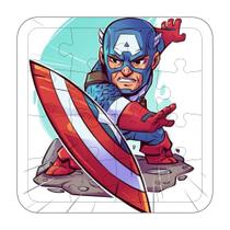 Quebra Cabeça Infantil Brinquedo Educativo 16 Peças Varios Modelos Mdf Madeira Adesivado