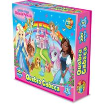 Quebra Cabeça Infantil Cartonado Sonho de Princesa 200 Peças - GGB