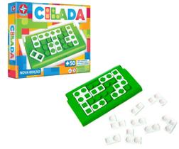 Quebra-Cabeça Infantil Cilada Jogo Tabuleiro Educativo Desenvolvimento Racíocinio Lógico