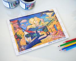 Quebra-cabeça infantil colorido 60 peças 20x30cm Quebra-cabeça infantil colorido 60 peças 20x30cm