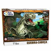 Quebra Cabeça Infantil De Dinossauro 150 Peças ATEF